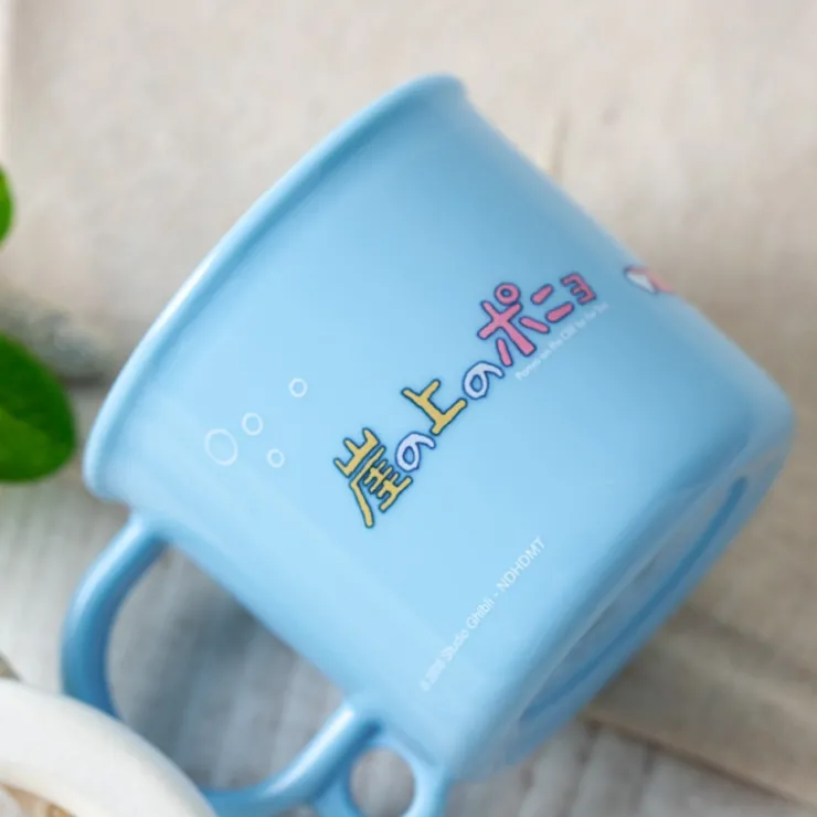 Sale Mug Ponyo in the ocean - Ponyo on the Cliff Kitchenware
