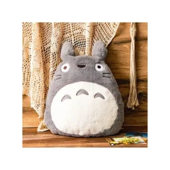 Clearance Nakayoshi Cushion Grey Totoro - My Neighbor Totoro Pillow