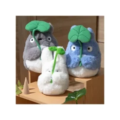Sale Nakayoshi Plush Medium Totoro with leaf - My Neighbor Totoro Nakayoshi Plush