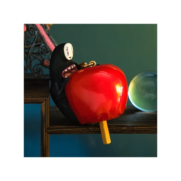 Sale No Face Candy apple Keychain - Spirited Away Keychains