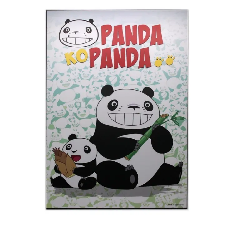 New Panda Kopanda 02 - 35x50cm wood panel Wall Decoration
