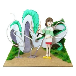 Outlet Paper Craft Haku dragon & Chihiro - Spirited Away Arts And Crafts