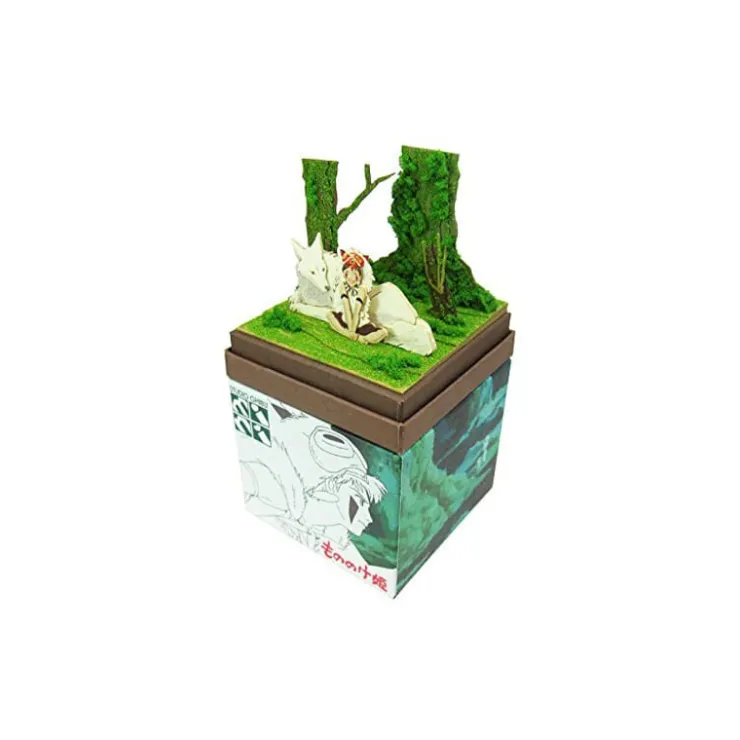 New Paper Craft San & Moro Wolf - Princess Mononoke Arts And Crafts