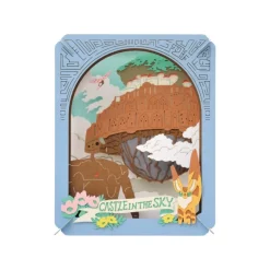 Best Paper Theater Series Behind the clouds - Castle in the Sky Arts And Crafts