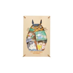 Outlet Paper Theater Wood Style Silhouette Big Totoro - My Neighbor Totoro Arts And Crafts