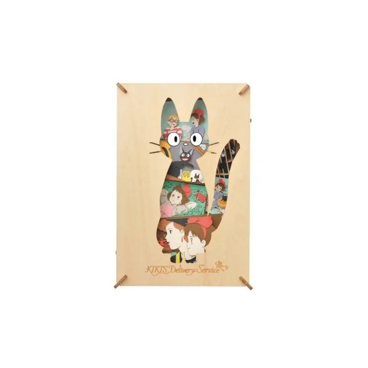 Outlet Paper Theater Wood Style Silhouette Jiji - Kiki’s Delivery Service Arts And Crafts