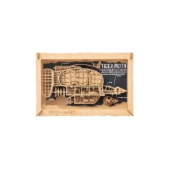 Best Paper Theater Wood Style Tiger Moth - Castle in the Sky Arts And Crafts