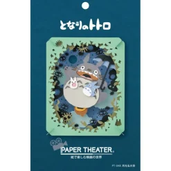 New Paper Theatre Totoro Under the moon - My Neihgbor Totoro Arts And Crafts