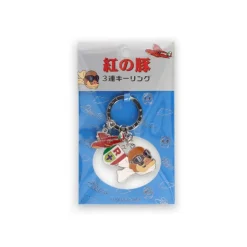 New 3 pieces Key Ring Marco - Porco Rosso Keychains