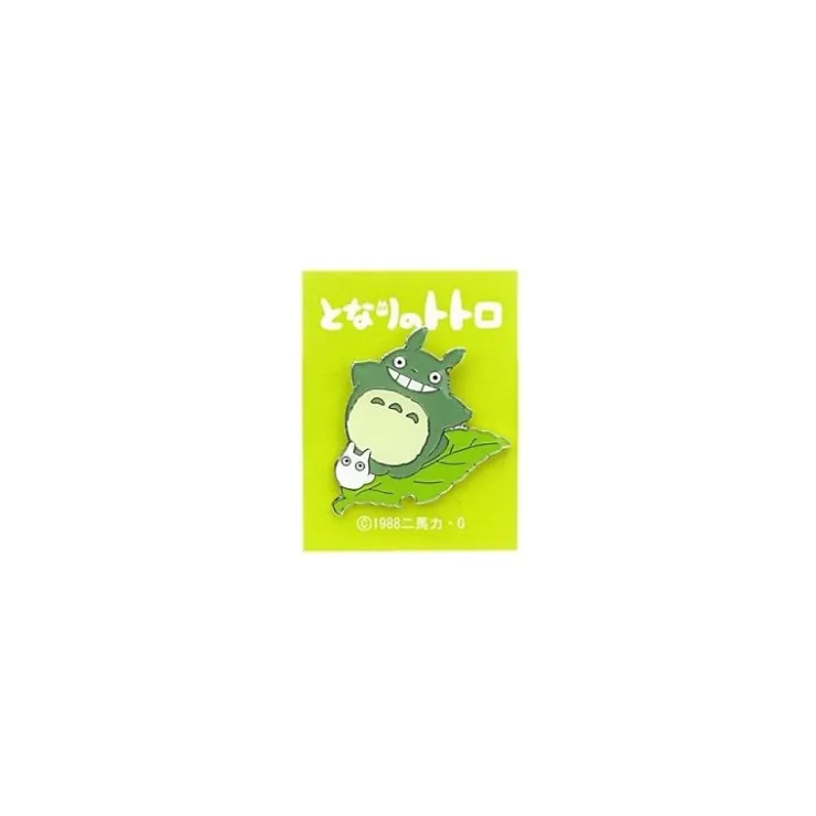 Sale Pins Big Totoro Leaf - My Neighbor Totoro Pins