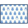 Plaid Middle Totoro Silhouette 70x100 cm - My Neighbor Totoro Household Linen