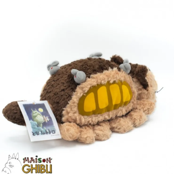 Discount Plush Catbus Fluffy M - My Neighbor Totoro Fluffy Plush
