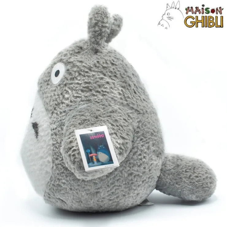 Best Plush Totoro Grey Fluffy Big - My Neighbor Totoro Fluffy Plush