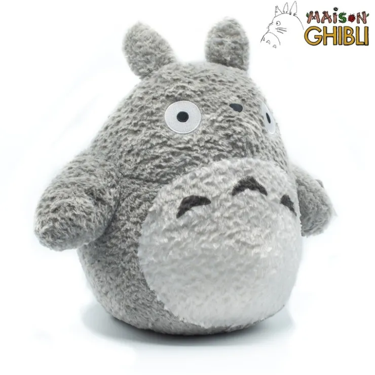Best Plush Totoro Grey Fluffy Big - My Neighbor Totoro Fluffy Plush