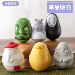 Hot Pose Collection Assort. of 6 Roly-poly figurines - Spirited Away Figurines