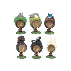 Hot Pose Collection Totoro Assortment of 6 Rings - My Neighbor Totoro Figurines