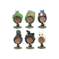 Hot Pose Collection Totoro Assortment of 6 Rings - My Neighbor Totoro Figurines