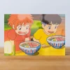 Hot Postcard  Ponyo & Sosuke ramen - Ponyo on the Cliff Postcards And Letter Papers