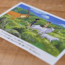 Best Postcard San & Ashitaka - Princess Mononoke Postcards And Letter Papers