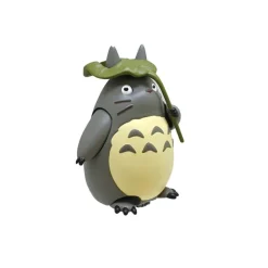 New Pull Back Figurine Totoro with leaf - My Neighbour Totoro Toys