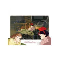 Outlet Puzzle 500P Kiki and Ursula at Ursula's hut - Kiki’s Delivery Service Jigsaw Puzzle