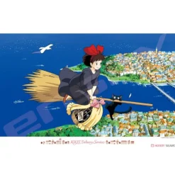 Best Puzzle 1000P Kiki in the sky - Kiki’s Delivery Service Jigsaw Puzzle