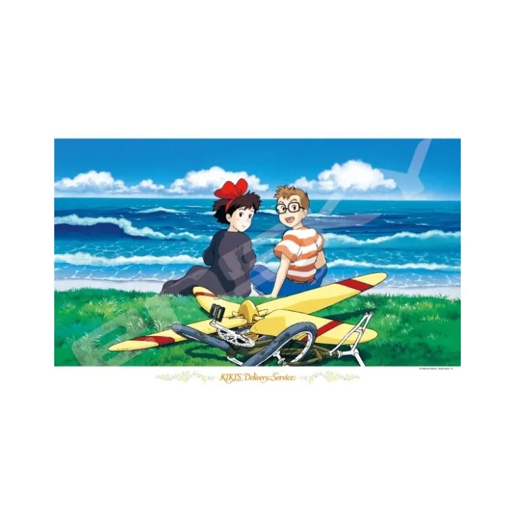 Best Puzzle 1000P Kiki on the beach - Kiki’s Delivery Service Jigsaw Puzzle
