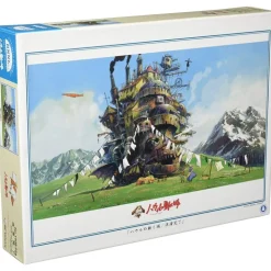 Outlet Puzzle 1000P Washing day - Howl’s Moving Castle Jigsaw Puzzle