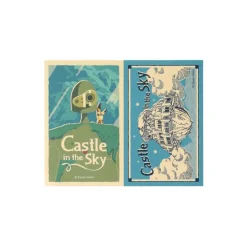 Sale Retro Stickers Robot & Castle Laputa - Castle in the Sky Small Equipment