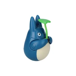 New Round Bottomed Figurine Middle Totoro with leaf - My Neighbor Totoro Toys