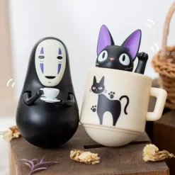 Round Bottomed Figurine No Face's coffe time -  Spirited Away Toys