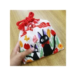 Satchel with lanyard Jiji & kitten 20 x 19 cm - Kiki's Delivery Servi Bags
