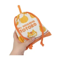 Discount Satchel with lanyard Silhouette Catbus  20 x 19 cm - My Neighbor Toto Bags