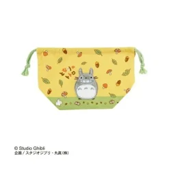 Outlet Satchel with lanyard Totoro nuts and mushrooms 17x26 - My Neighbour T Bags