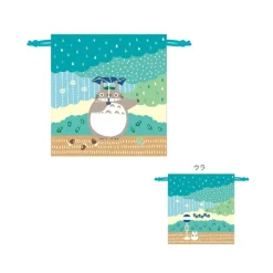 New Satchel with lanyard Totoro under the rain 20 x 19 cm - My Neighbor T Bags