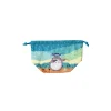 Clearance Satchel with ring Totoro under the rain 17 x 26 cm - My Neighbor Toto Bags