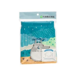 Clearance Satchel with ring Totoro under the rain 17 x 26 cm - My Neighbor Toto Bags