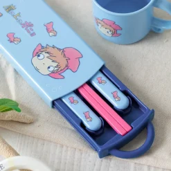 Discount Set Chopsticks Spoon Fork Ponyo in the ocean - Ponyo on the Cliff Kitchenware