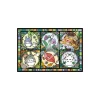 Sale Stained glass Puzzle 1000P All seasons - My Neighbor Totoro Jigsaw Puzzle