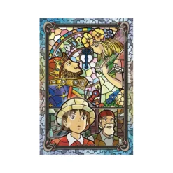 Sale Stained glass Puzzle 300P Antique Shop Chikyuya's Clock - Whisper of Jigsaw Puzzle