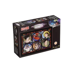 Stained glass Puzzle 208P Characters gallery - Porco Rosso Jigsaw Puzzle