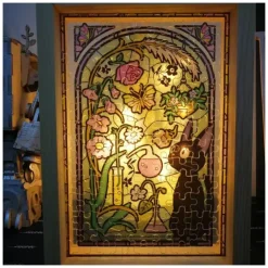 Online Stained glass Puzzle 126P No Face - Spirited Away Jigsaw Puzzle