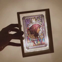 Online Stained glass Puzzle 126P No Face - Spirited Away Jigsaw Puzzle