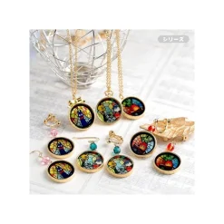 Outlet STAINED GLASS SERIES - EARRINGS LOUISE&BARON -WHISPER OF THE HEART Jewellery