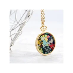 Clearance STAINED GLASS SERIES - PENDANT LOUISE & BARON-WHISPER OF THE HEART Jewellery