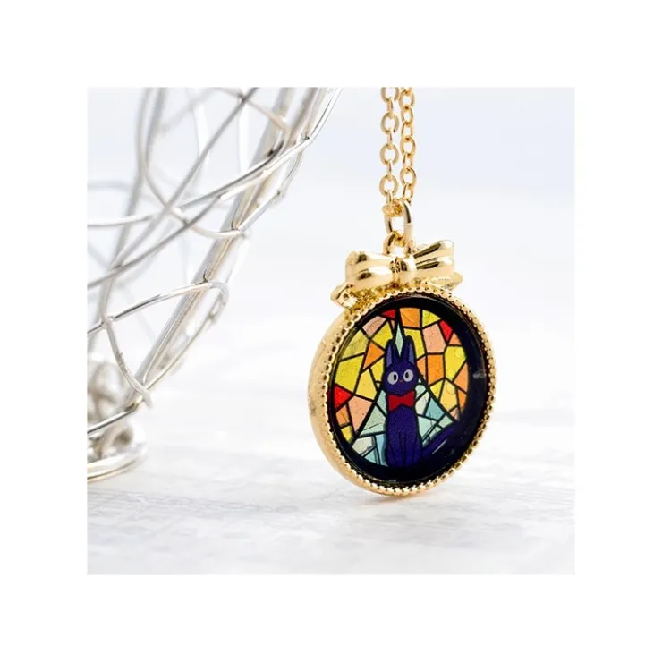 Clearance STAINED GLASS SERIES - PENDANT KIKI- KIKI'S DELIVERY Jewellery