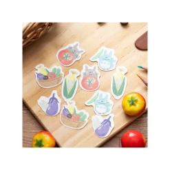 Best Sticker set Break Time Vegetables - My Neighbor Totoro Small Equipment