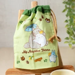 New String pouch Totoro & Catbus - My Neighbor Totoro Bags