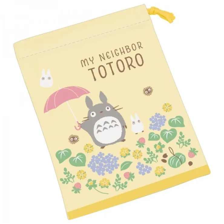 Sale String pouch Totoro Holding Umbrella - My Neighbor Totoro Bags