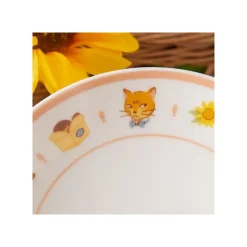 Hot Tea time & Cat Plate - The Cat Returns Kitchenware